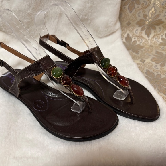 Indigo by Clarks Leather Sandals - Picture 4 of 9